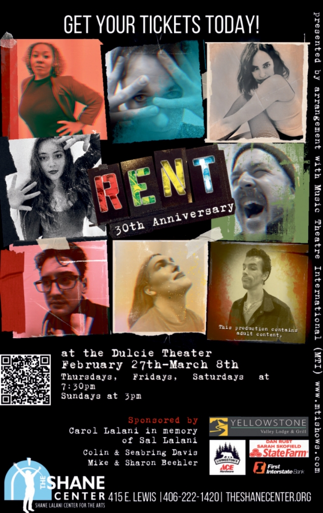 Get Your Tickets Today!, The Shane Center, Livingston, MT