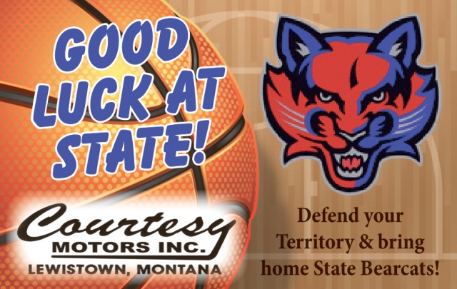 Good Luck at State!, Courtesy Motors Inc