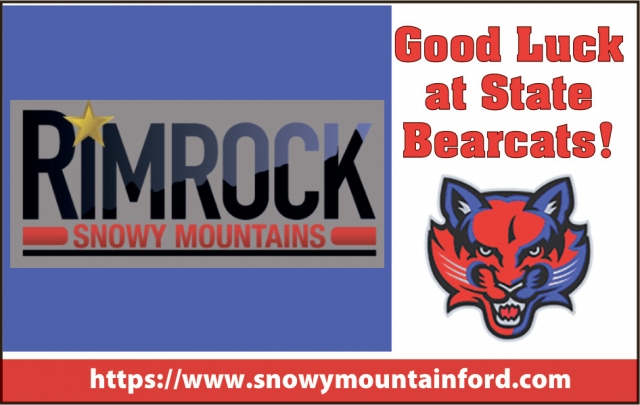 Good Luck at State Bearcats!, Snowy Mountain Motors