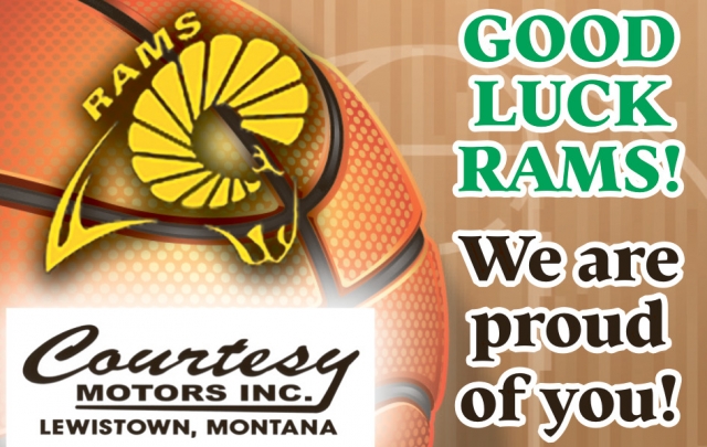 Good Luck Rams!, Courtesy Motors Inc