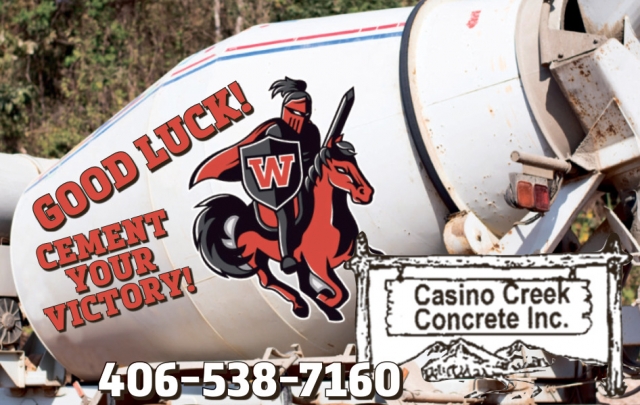 Good Luck! Cement Your Victory!, Casino Creek Concrete
