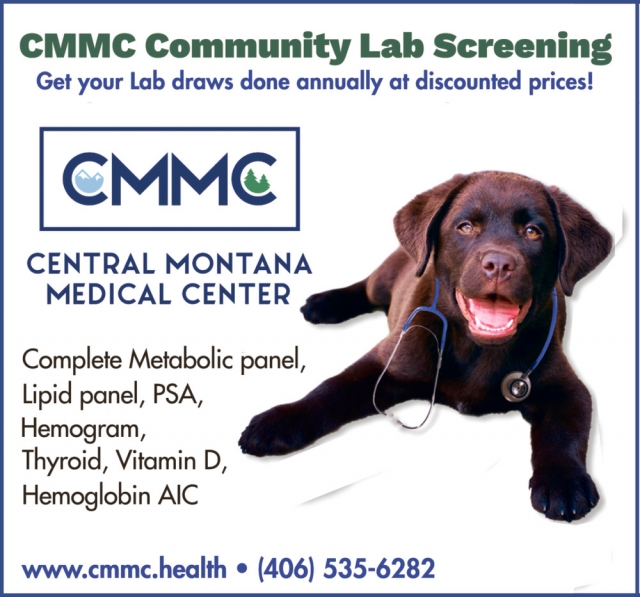 CMMC Community Lab Screening, Central Montana Medical Center, Lewistown, MT
