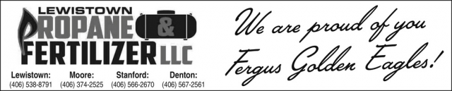 Propane and Fertilizer Sales & Service, Lewistown Propane & Fertilizer LLC, Stanford, MT