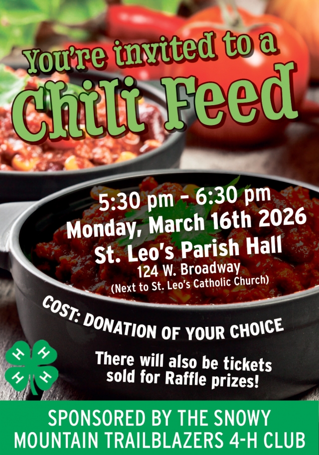 Chili Feed, Chili Feed (March 16, 2026)