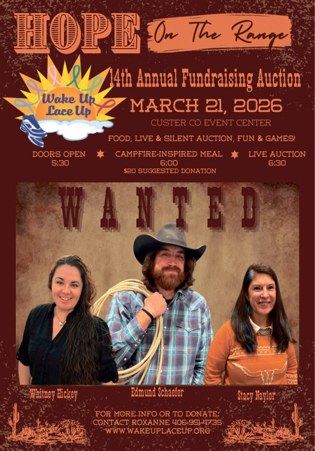 Food, Live & Silet Auction, Hope on The Range 14th Annual Fundraising Auction (March 21, 2026)