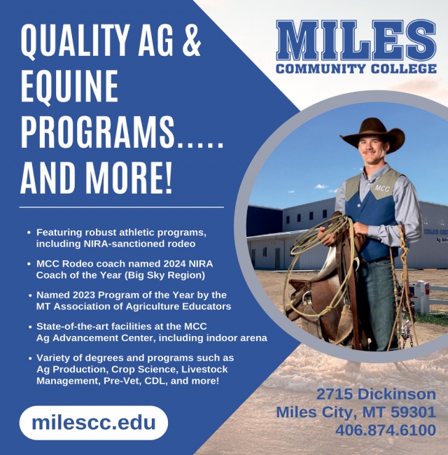 Quality Ag & Equine Programs..., Miles Community College, Miles City, MT