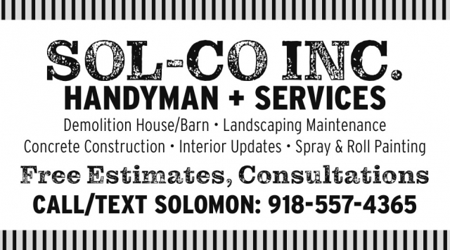 Home & Business Services, Sol-Co Inc., Tulsa, OK
