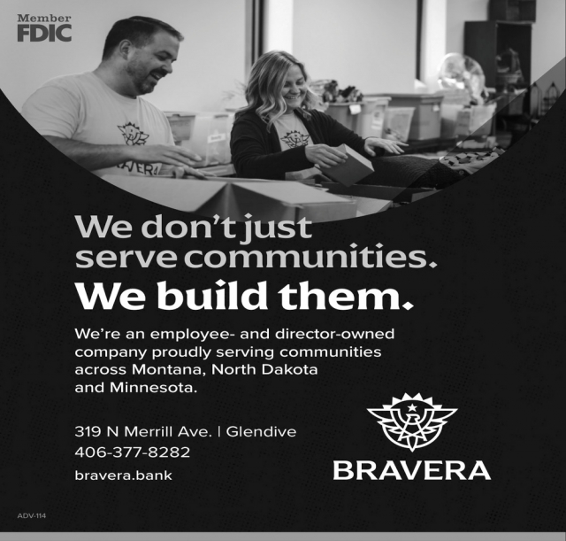 We Don't Just Serve Communities. We Build Them., Bravera Bank