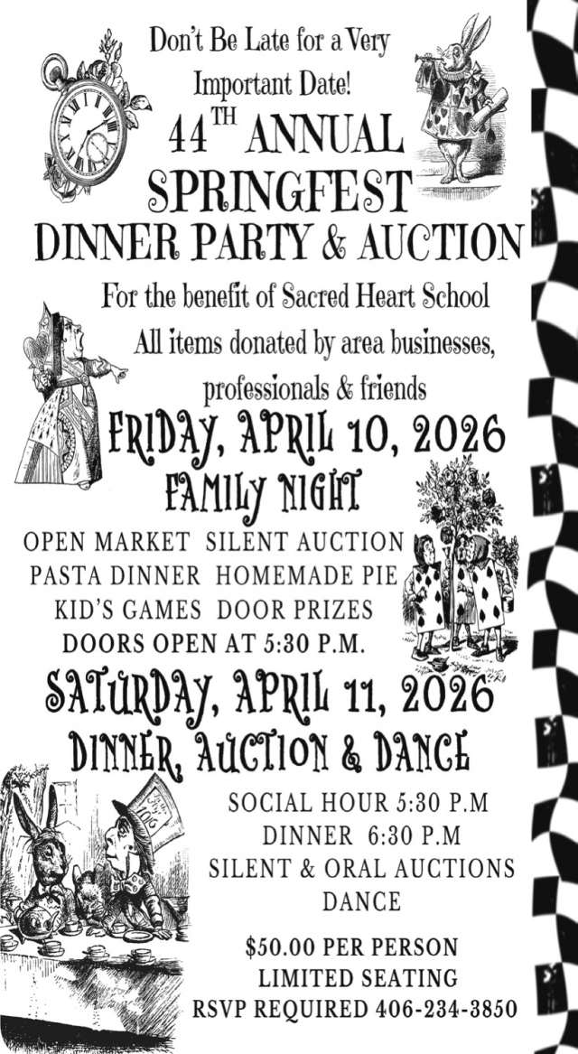 Family Night, 44th Annual Springfest Dinner Party & Auction