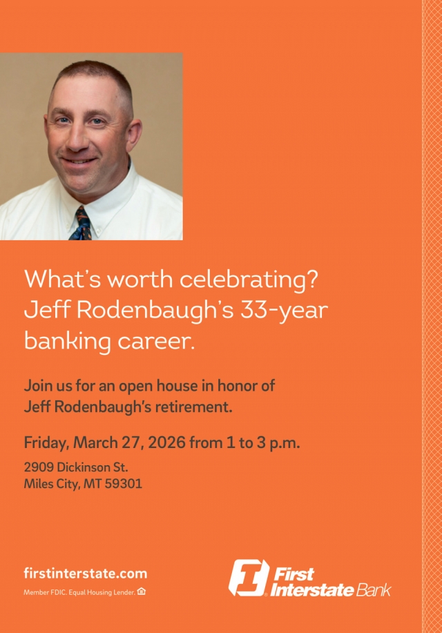 What's Worth Clebrating?, First Interstate Bank