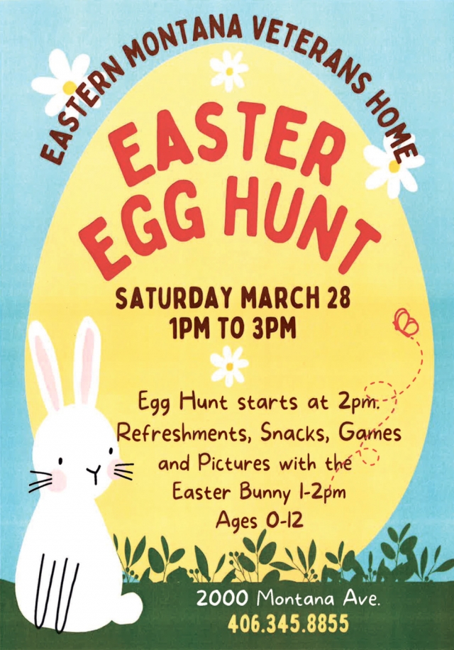 Easter Egg Hunt, Eastern Montana Veterans Home, Glendive, MT