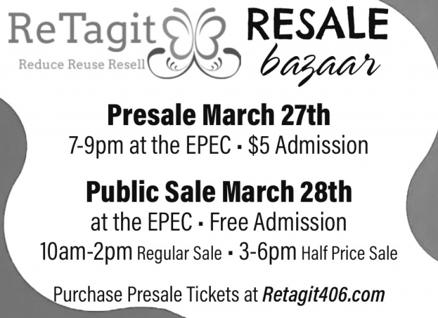 Resale Bazaar, Re Tagit Resale Bazaar (March 27-28, 2026)
