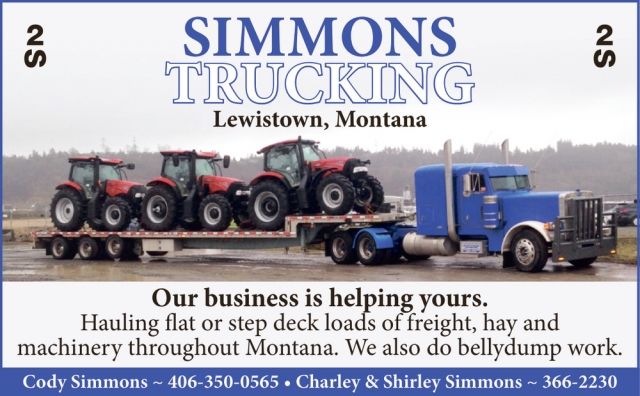 Trucking Services, Simmon's Trucking