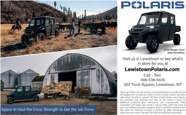 Space to Haul the Crew. Strength to Get the Job Done., Lewiston Honda, Lewistown, MT