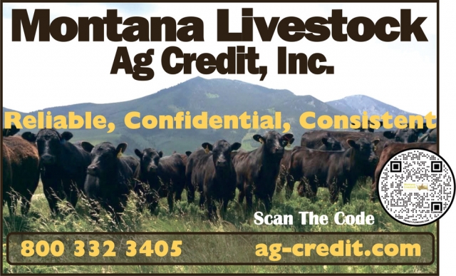 Reliable, Confidential, Consistent, Montana Livestock Ag Credit, Inc., Helena, MT