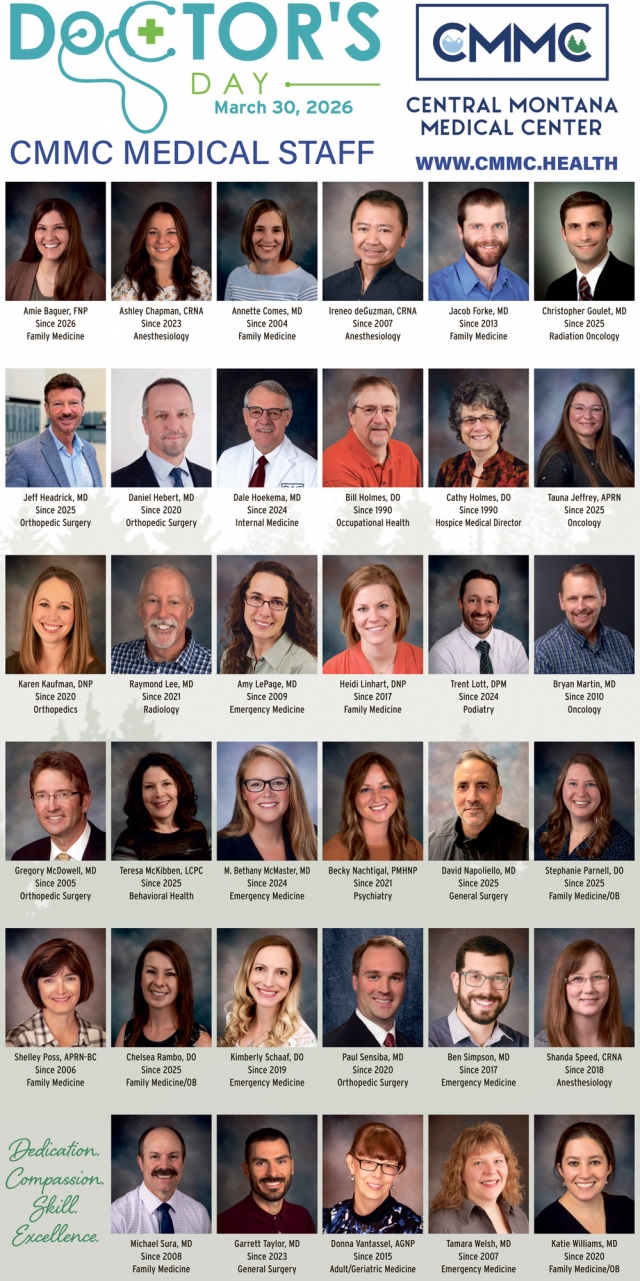 Doctor's Day, Central Montana Medical Center, Lewistown, MT