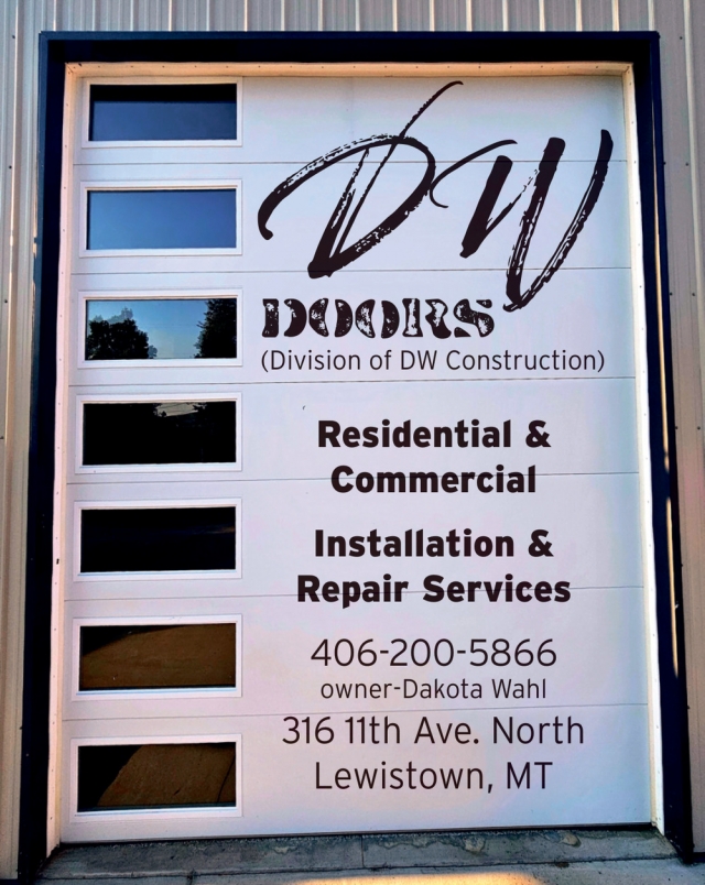 Residential & Commercial, DW Doors, Lewistown, MT
