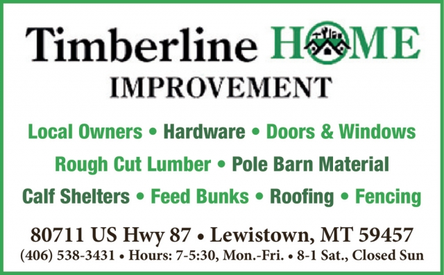 Doors & Windows, Timberline Home Improvement, Lewistown, MT