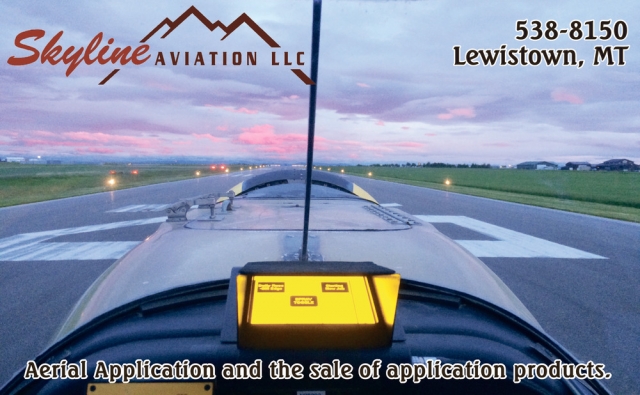 Aerial Application and The Sale of Application Products., Skyline Aviation LLC, Lewistown, MT