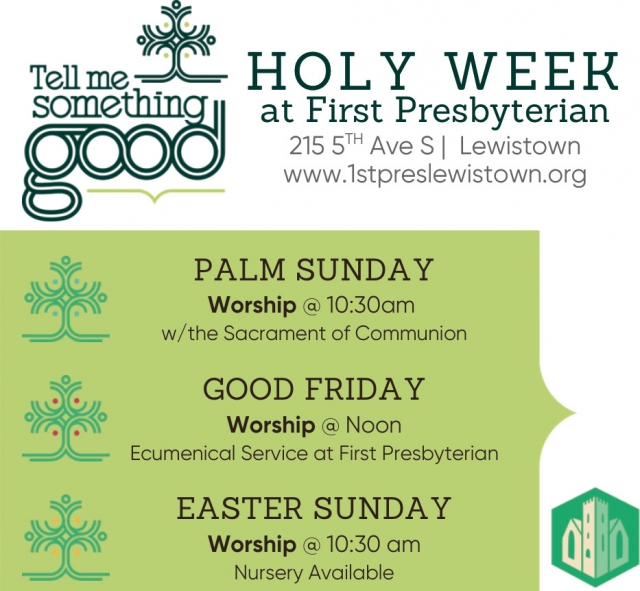 Holy Wook, First Presbyterian Church of Lewiston, Lewistown, MT