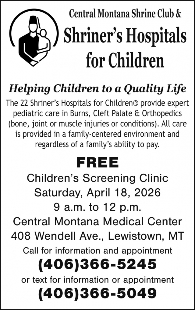 Helping Children to A Quality Life, Shriner's Hospital for Children