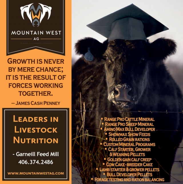 Leaders in Livestock Nutrition, Mountain West Ag, Garneill, MT