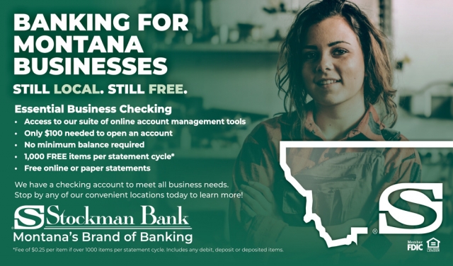 Banking for Montana Businesses, Stockman Bank