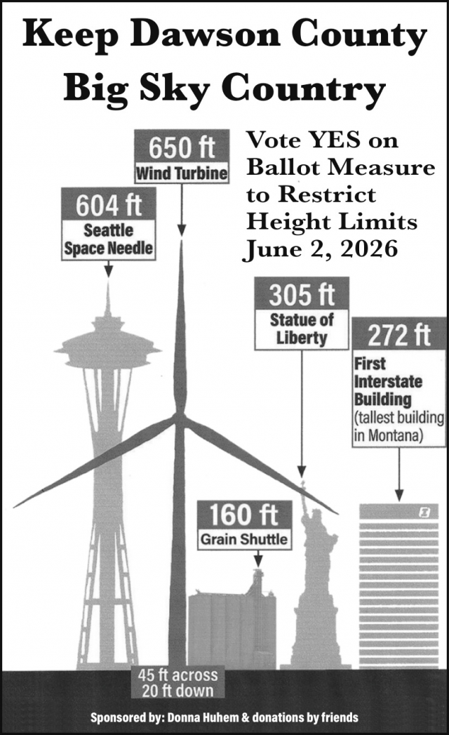Keep Dawson County Bid Sky Country, Donna Huhem