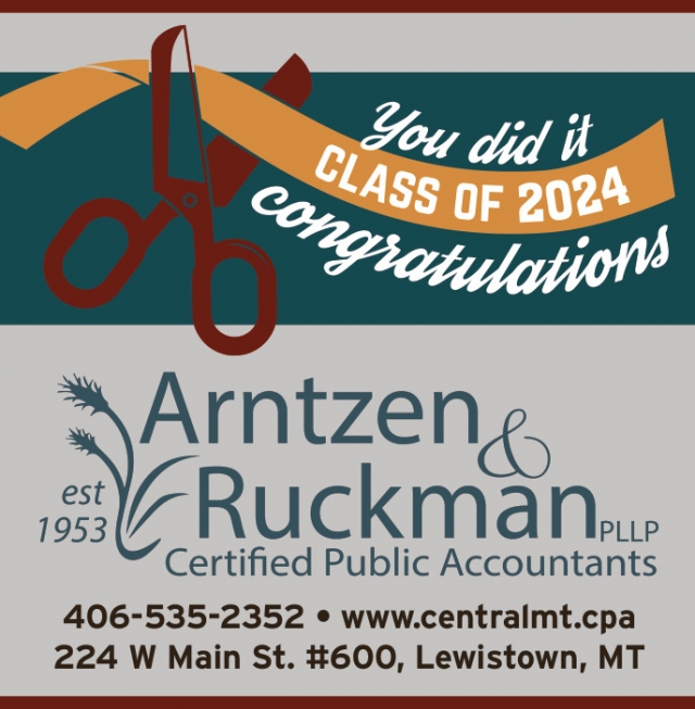 Certified Public Accountants, Arntzen & Ruckman PLLP, Lewistown, MT