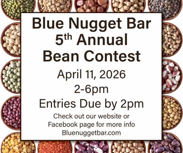 5th Annual Bean Contest, Blue Nugget, Hobson, MT