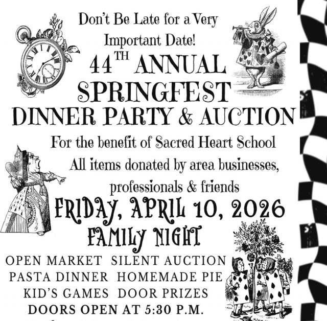 Family Night, 44th Annual Springfest Dinner Party & Auction