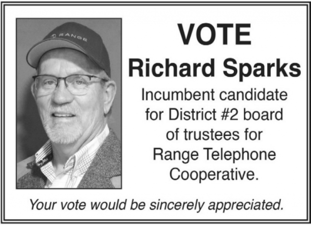 Incumbent Candidate for District #2, Richard Sparks
