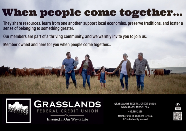 When People Come Together..., Grasslands Federal Credit Union