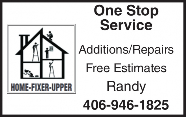 One Stop Service, 406-946-1825