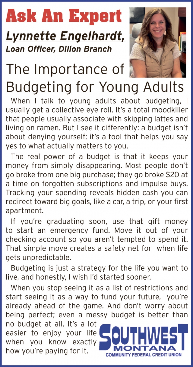 Ask an Expert, Southwest Montana Community Federal Credit Union, Dillon, MT