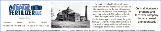 Propane and Fertilizer Sales & Service, Lewistown Propane & Fertilizer LLC, Stanford, MT