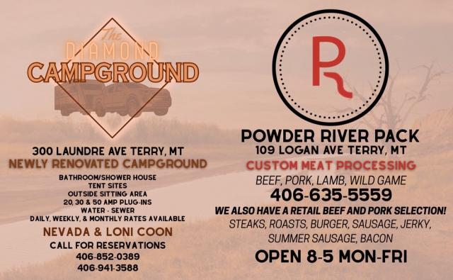 Custom Meat Processing, Powder River Pack, Terry, MT