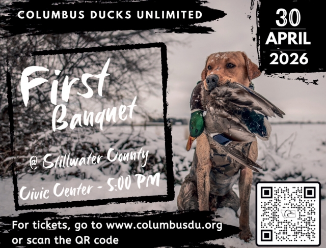 First Banquet, Columbus Ducks Unlimited (April 30, 2026)