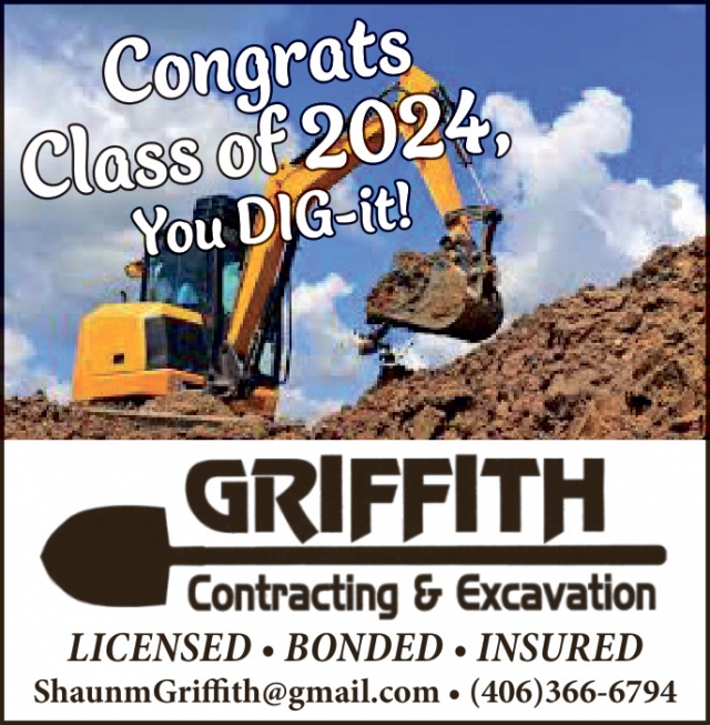 Contracting & Excavation, Griffith Contracting, Lewistown, MT