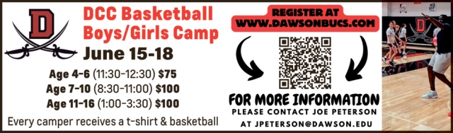 DCC Basketball Boys/Girls Camp, Dawson Community College, Glendive, MT