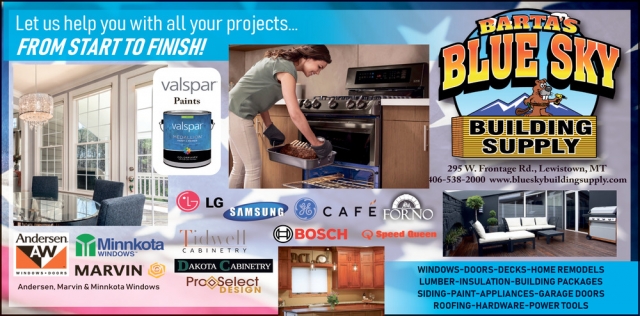 Great Prices, Great Services, Blue Sky Building Supply, Lewistown, MT