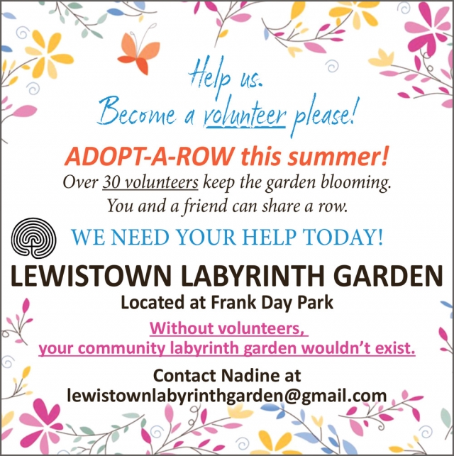 Become a Volunteer, Lewistown Labyrinth Garden, Lewistown, MT