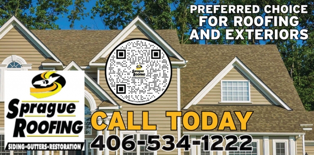 Preferred Choice for Roofing and Exteriors, Sprague Roofing, Billings, MT