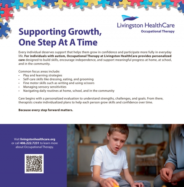 Supporting Growth, One Step at A Time, Livingston Healthcare, Livingston, MT
