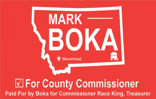 Boka for Commissioner, Mark Boka for County Commissioner