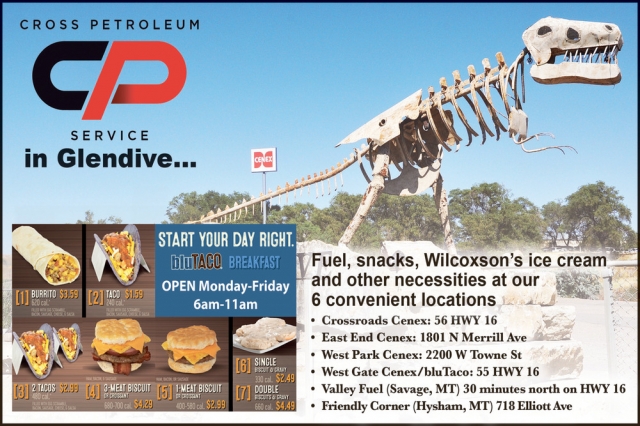Propane Delivery Services, Cross Petroleum, Glendive, MT