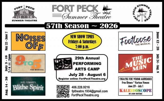 Summer Theatre, Fort Peck Theatre, Fort Peck, MT