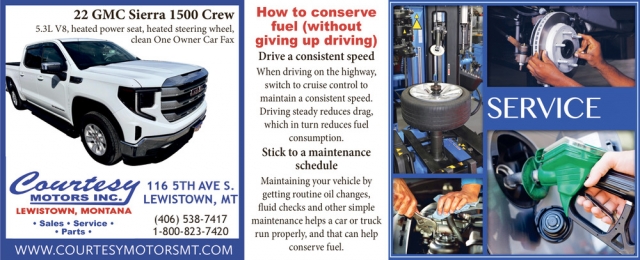 22 GMC Sierra 1500 Crew, Courtesy Motors Inc