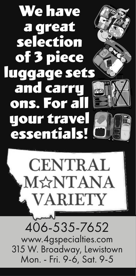 Great Selection of 3 Piece Lugage Sets, Central Montana Variety, Lewistown, MT
