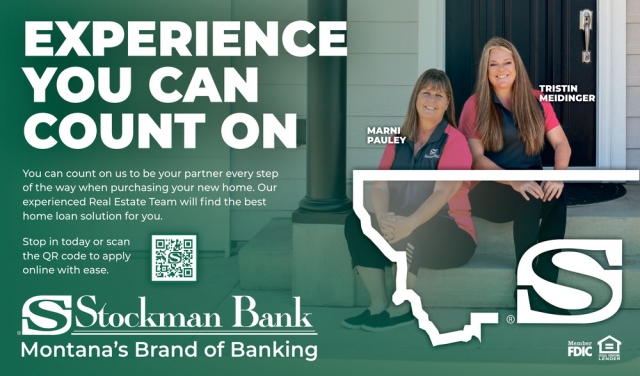 Experience You Can Count On, Stockman Bank